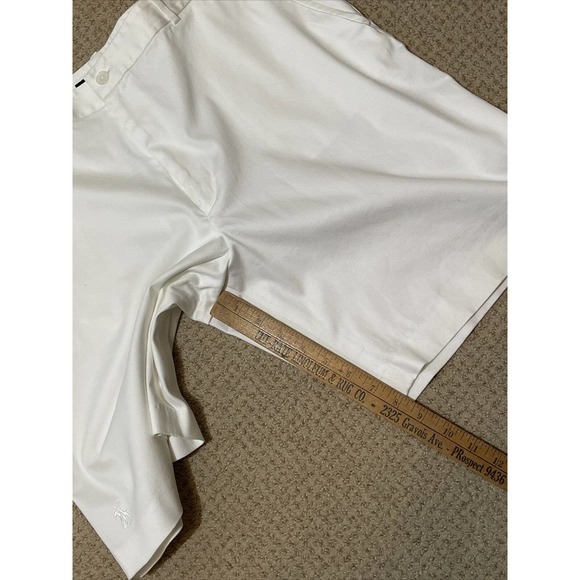 RALPH LAUREN SPORT Women’s 14 White Shorts Cotton Elastane - Picture 5 of 6